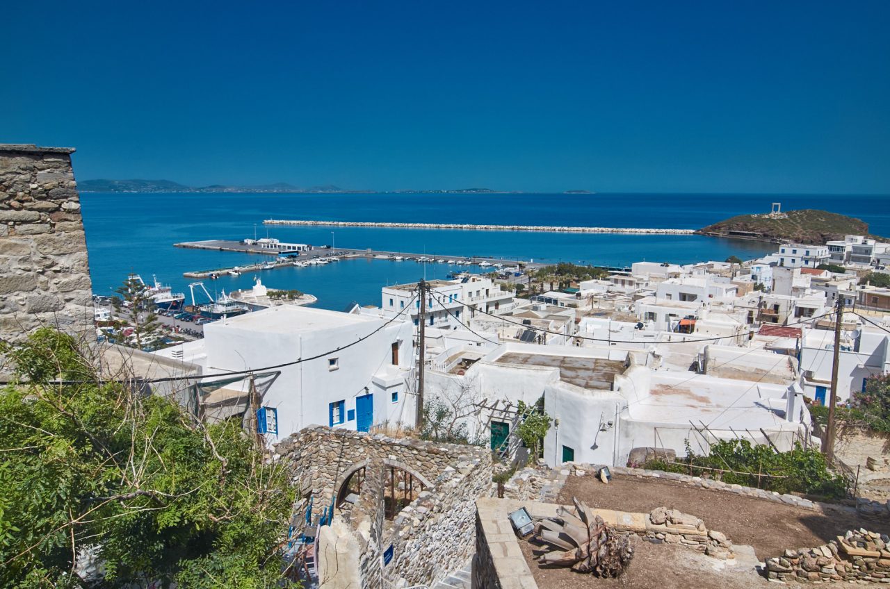 Naxos Portara Gate view