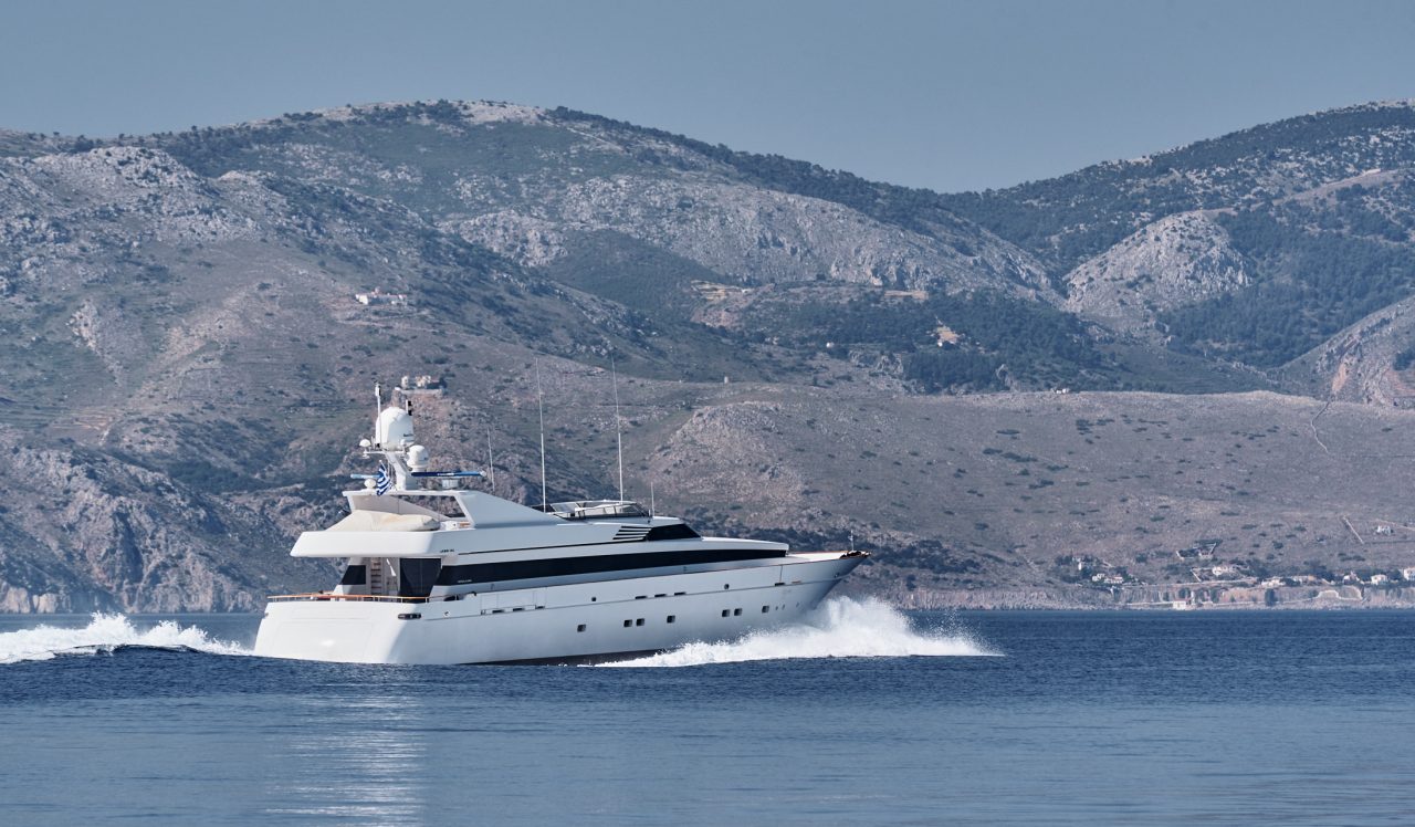 Akhir 34 Super Yacht Photographed by Lucian Niculescu
