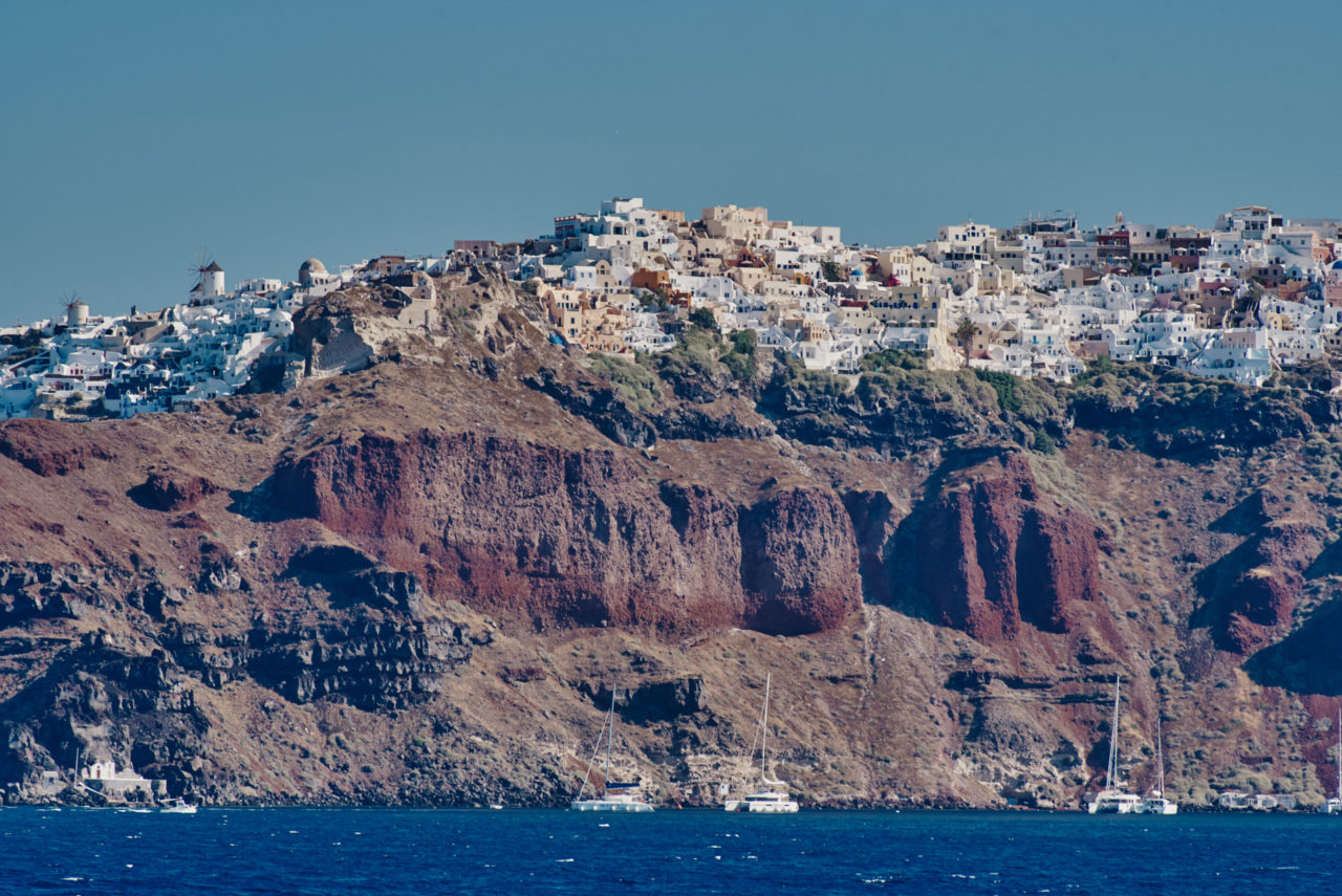 Santorini Island Cyclades Greece Photographed by Lucian Niculescu