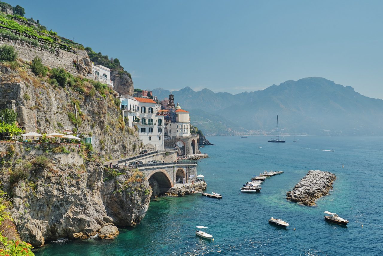 Picturesque Atrani on Amalfi Coast Italy Photographed by Lucian Niculescu